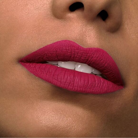 CHRISTIAN LOUBOUTIN Rouge Louboutin Matte Fluid Lip Color Patibaba 009F - Picture 9 of 14